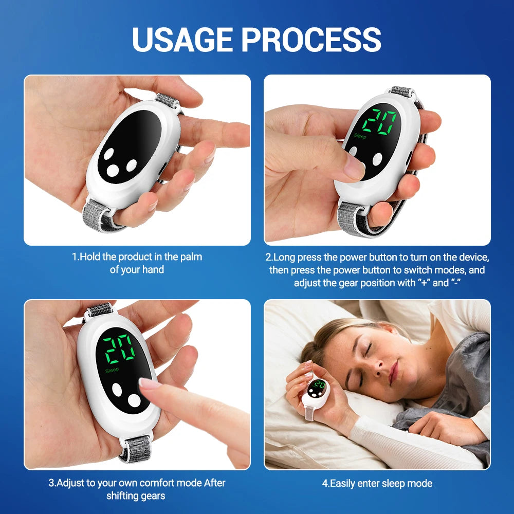 Smart Handheld Sleep Aid Device for Stress & Anxiety